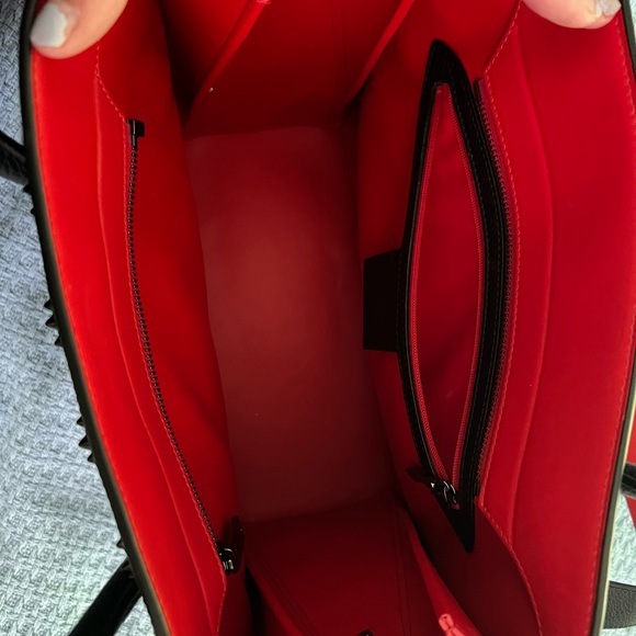 Paloma Medium Top Handle in Loubinthesky Leather - Picture 7 of 10